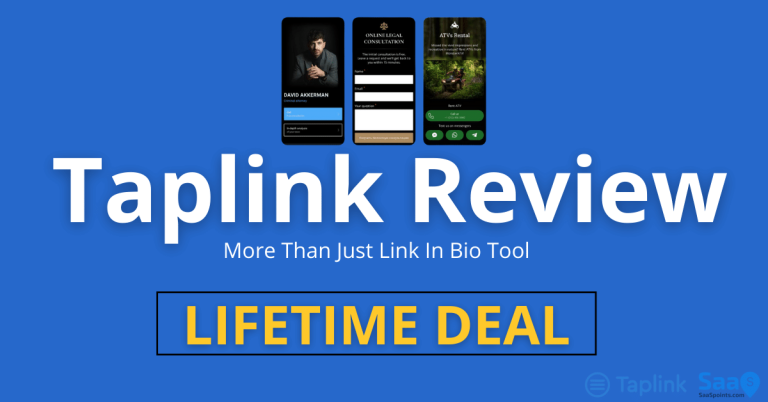 Taplink Review-Lifetime Deal